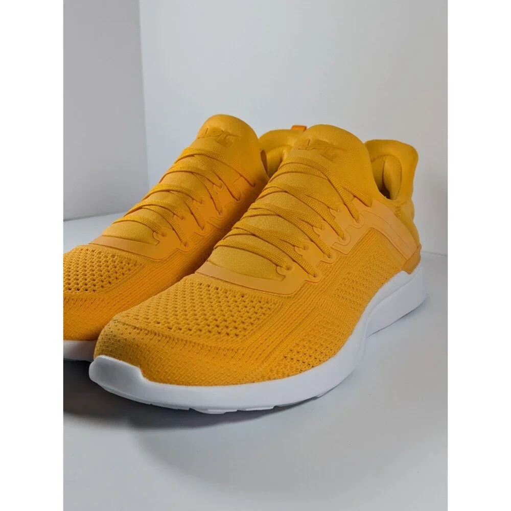 APL TechLoom Tracer Men's Size 12 Mango Yellow Training Shoe - New in Box - Picture 11 of 12